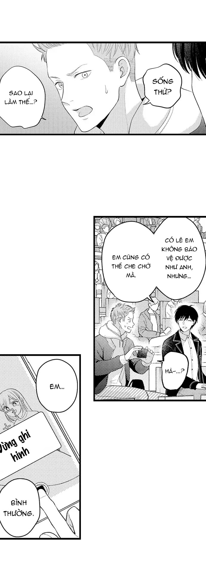 chỉ 3 giây sau, anh ấy như biến thành quái thú chapter 53.1 11