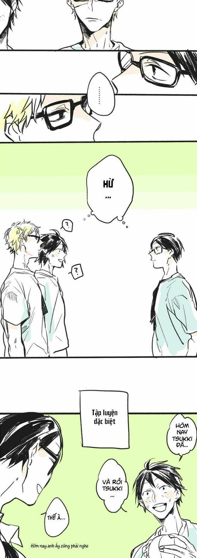 bóng chuyền nảy lửa - doujinshi chapter 7 3