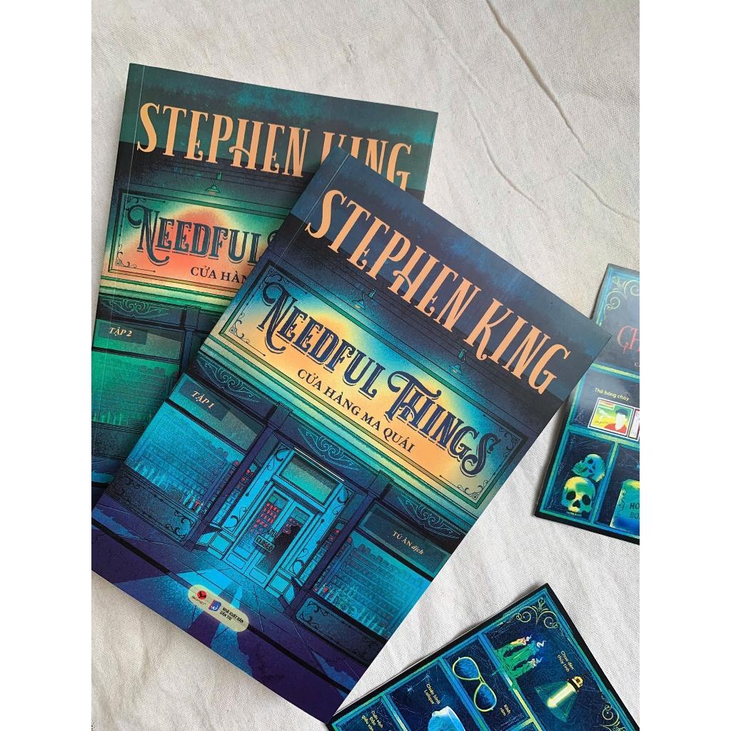 Sách - Needful Things - Cửa Hàng Ma Quái - Combo 2 Tập - Stephen King - Bách Việt
