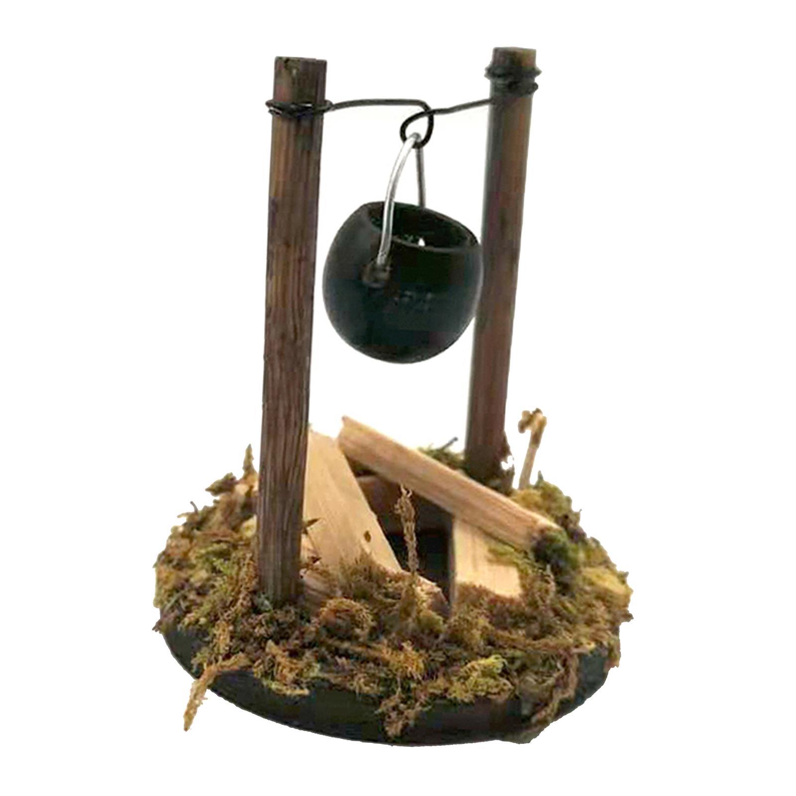 Miniature Dollhouse Garden Burner Kit Dollhouse Furniture Accessory