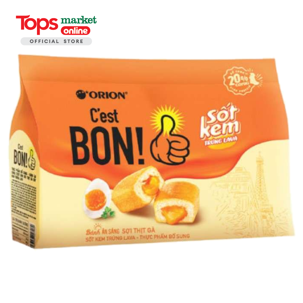 Bánh C'Est Bon Sợi Thịt Gà Sốt Kem Phô Mai 162.4G