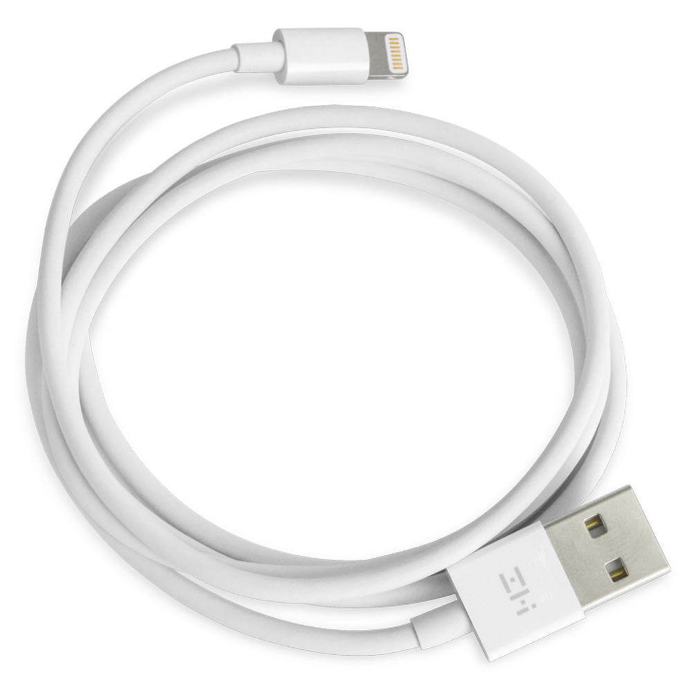 Cáp sạc cho iPhone ZMI AL813C chuẩn MFi , dòng điện 2.4A - Trắng - Hàng chính hãng