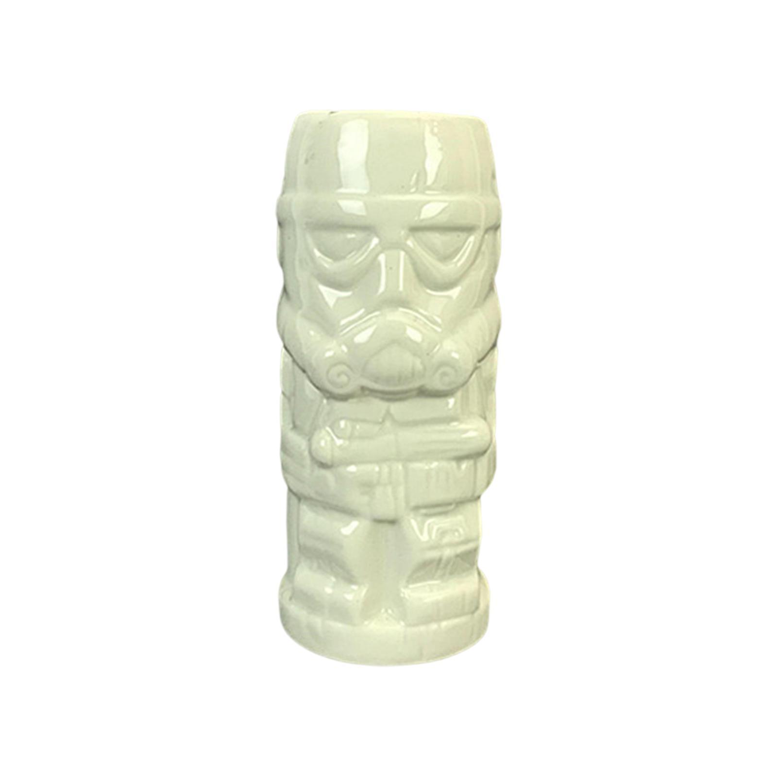 Hình ảnh Tiki Cups Bar Decor Vintage Tumblers Beer Beverage Mug for Luau Bar Cocktail