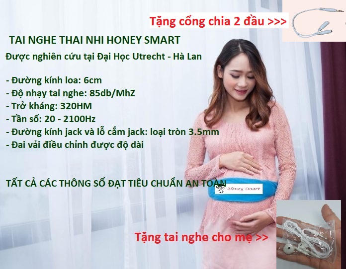 Tai nghe thai nhi - Tai nghe bà bầu, máy nghe nhạc cho mẹ và bé