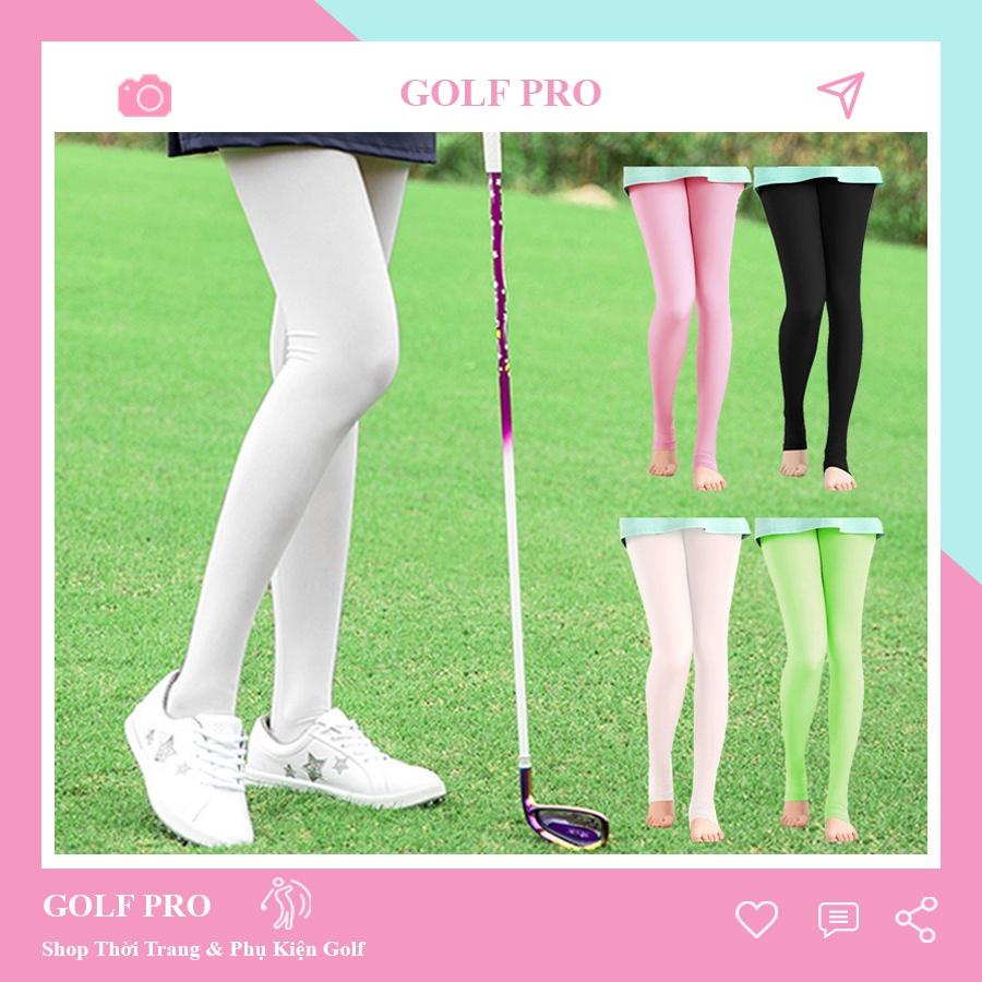 Quần tất golf nữ thể thao nhiều màu chất cotton lạnh thoáng khí mặc được 4 mùa QT009
