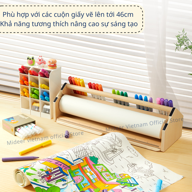 Ống đựng giấy vẽ Mideer Versatile Paper Roll Holder