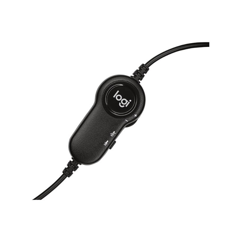 Tai nghe chụp đầu Logitech kèm mic H150 – 2 jack 3.5mm- Hàng chính hãng