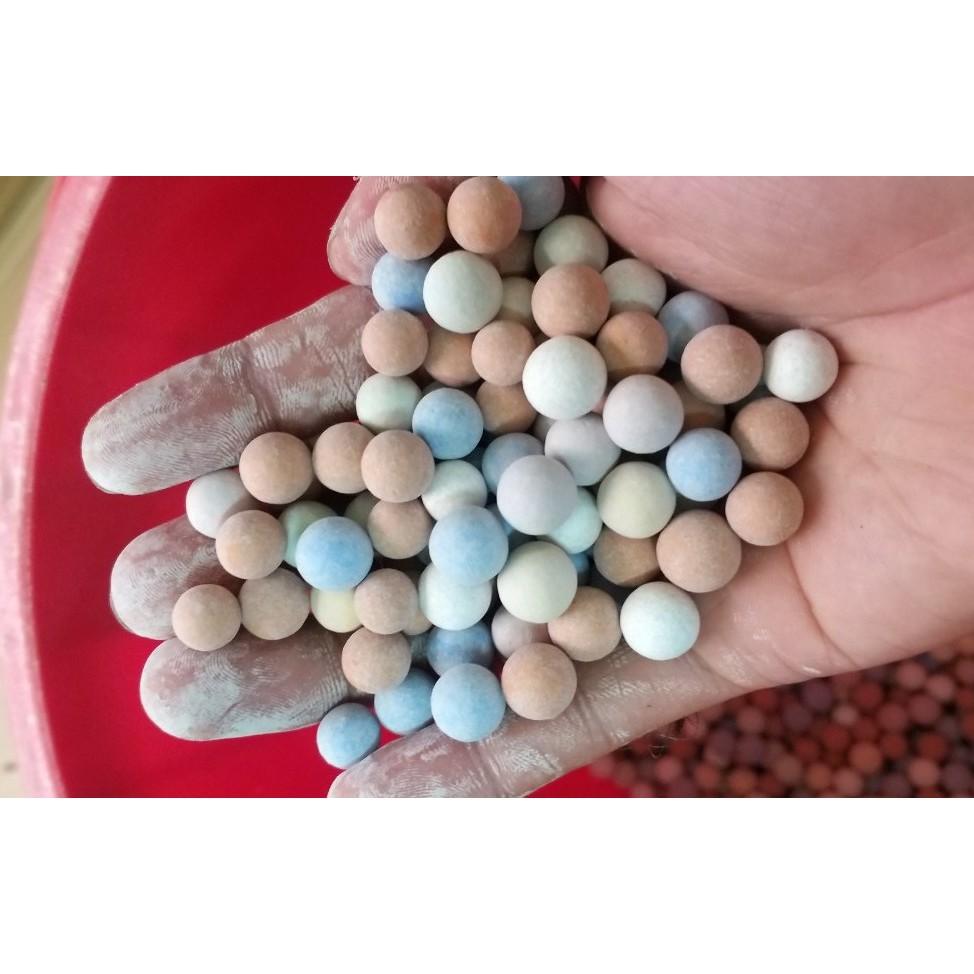 Gói 200 gram  Khoáng viên đủ màu dành cho tép cảnh, cá cảnh trong hồ thủy sinh