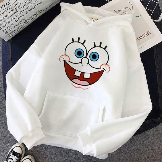 Áo Nỉ Bông Hình Cartoon Cute Hoodie tay dài ấm áp gia đình trẻ em full size unisex 3158 Store