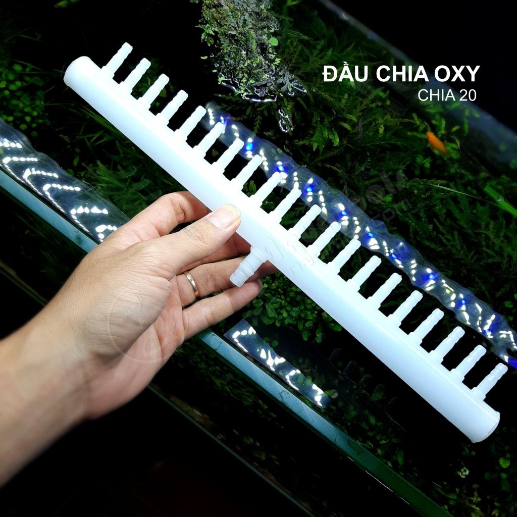 Van Chia Oxy - Đầu Chia 4 | 6 | 8 | 10 | 16 | 20 - Chia Ống Oxy Bể Cá Cảnh Thuỷ Sinh