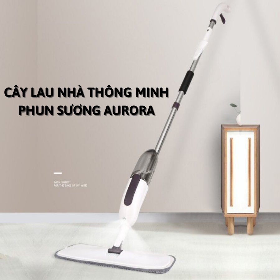 Cây Lau Nhà Phun Sương Thông Minh | Cây Lau Nhà Đa Năng Có Bình Xịt Nước Tiện Dụng