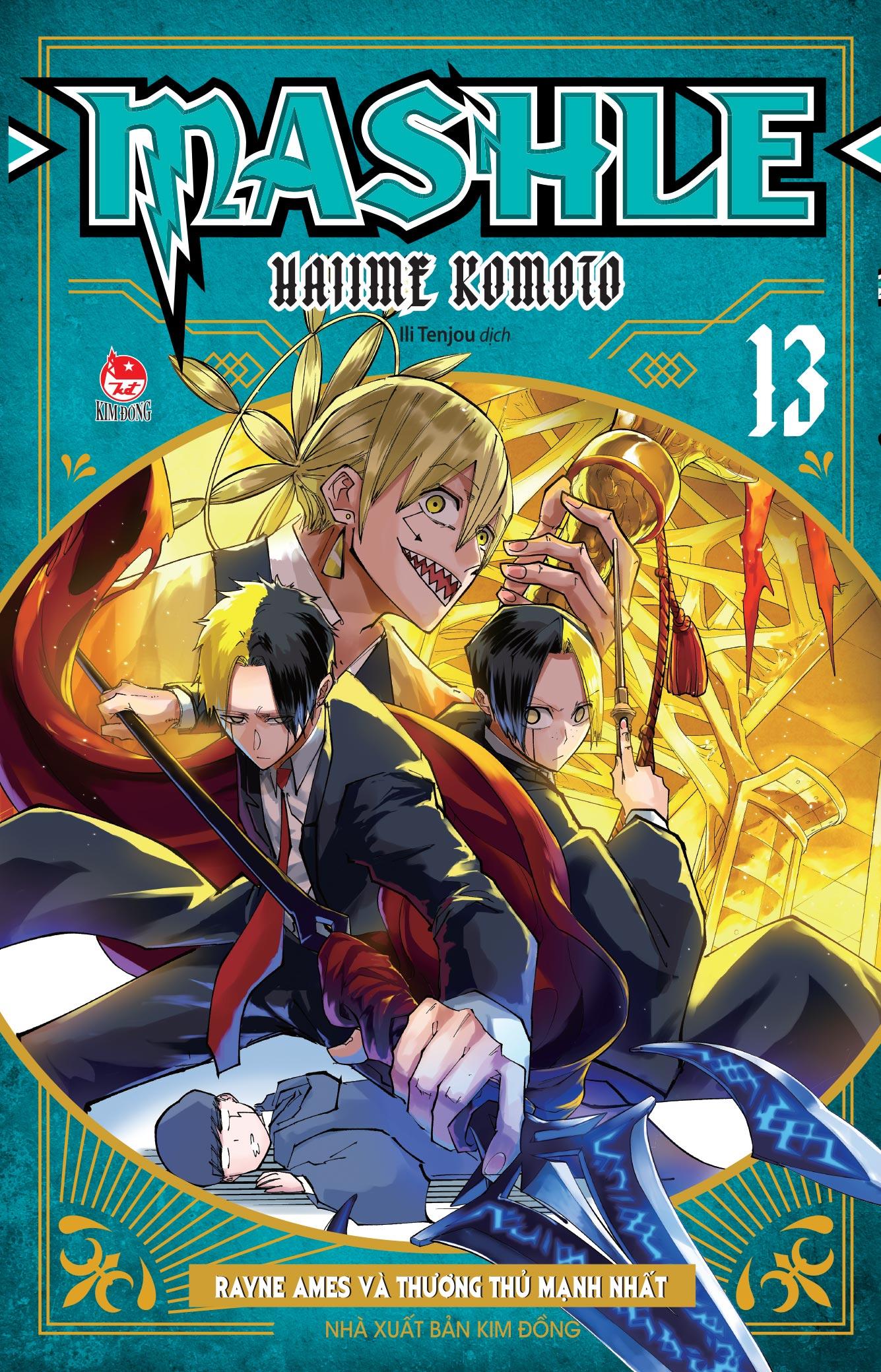 Sách - MASHLE - Tập 13 - Rayne Ames Và Thương Thủ Mạnh Nhất - Tặng Kèm Card Nhựa