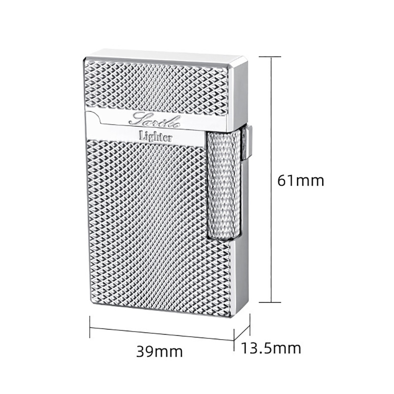 Bật Lửa Dupont 2 Chế Độ Lửa Vân Kim Cương Fullbox - Xài Gas