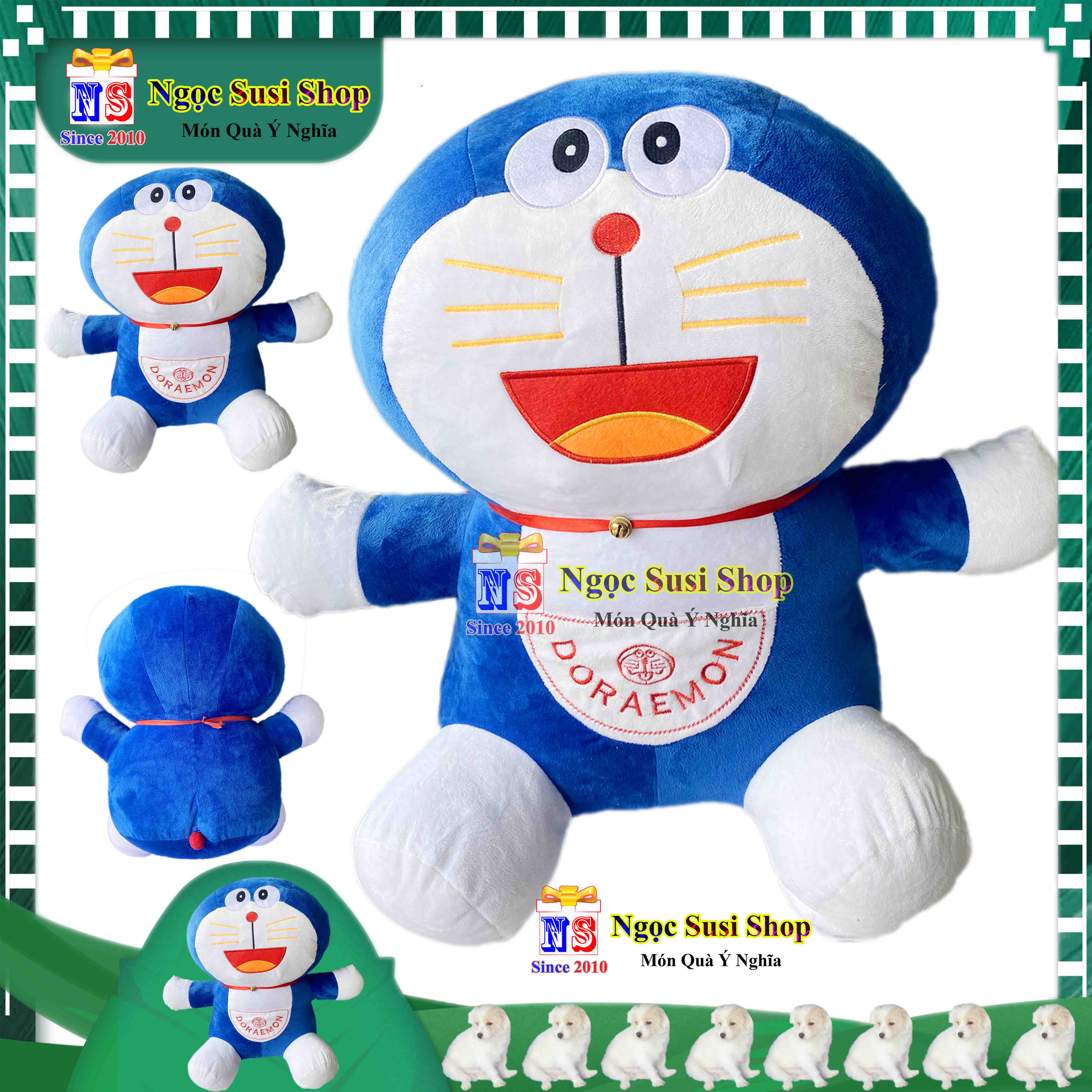 THÚ NHỒI BÔNG MÈO ĐÔRÊMON SIÊU TO KHỔNG LỒ RẤT MỊN - GẤU BÔNG HÌNH ĐÔRÊMON SIÊU ĐẸP