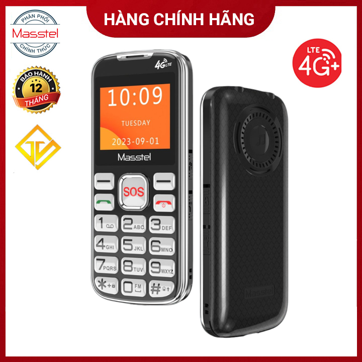 Điện thoại Masstel Fami 60S 4G(LTE) ,Bàn phím lớn, Khung viền kim loại - Hàng chính hãng