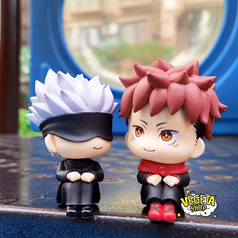 Mô hình Jujutsu Kaisen - Anime Chú thuật hồi chiến - Mô hình Yuji Itadori Satoru Gojo to nét đẹp cầm chắc tay - Cao 10cm