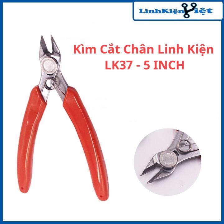 Kìm cắt chân linh kiện LK37 5 Inch siêu sắc bằng thép không gỉ