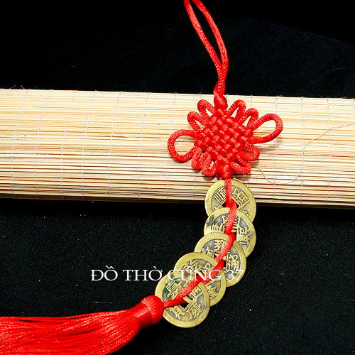 Dây Tiền Xu Phong Thủy Chiêu Tài