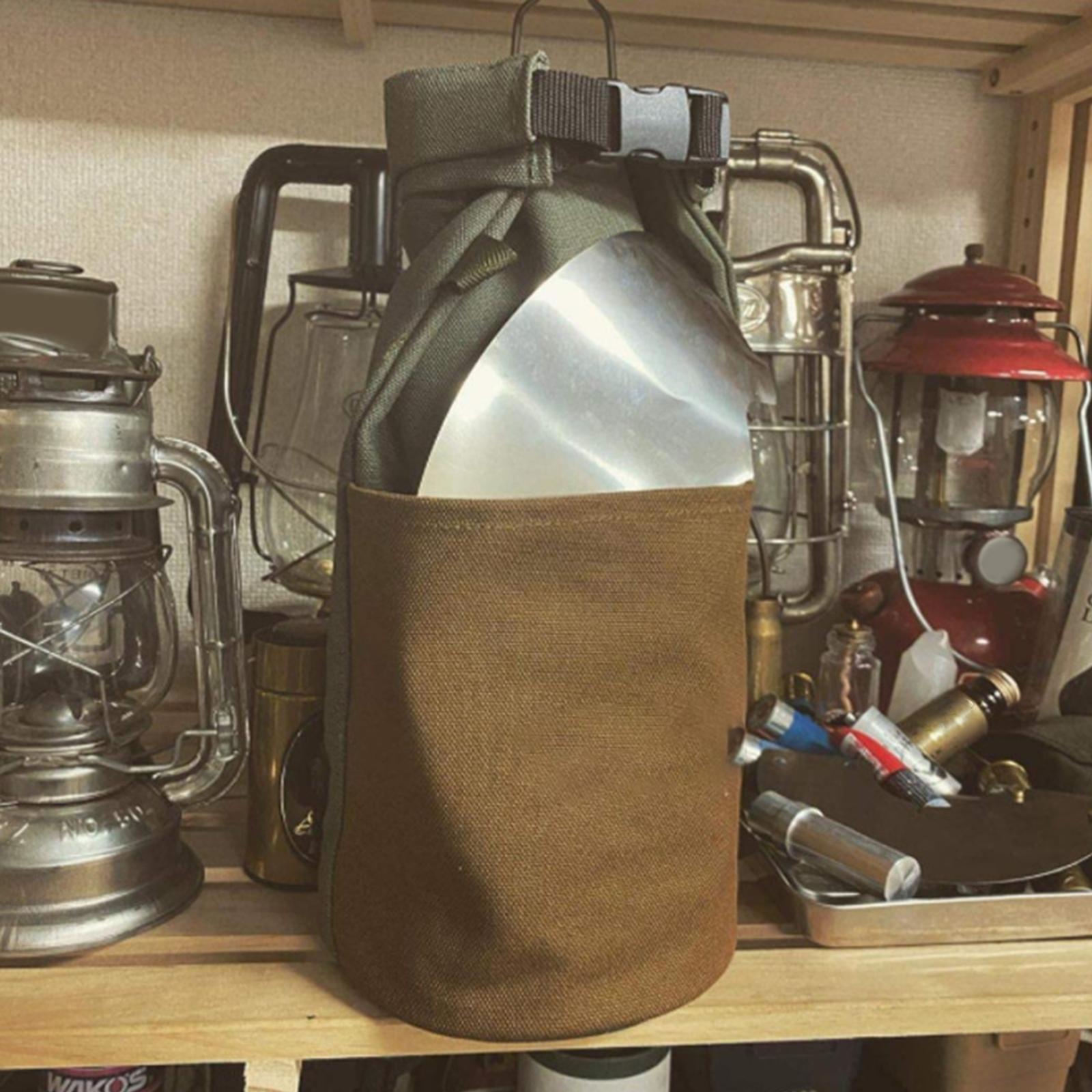 Camping Lantern Durable Gas Canister Lamp Storage Bag for Hiking