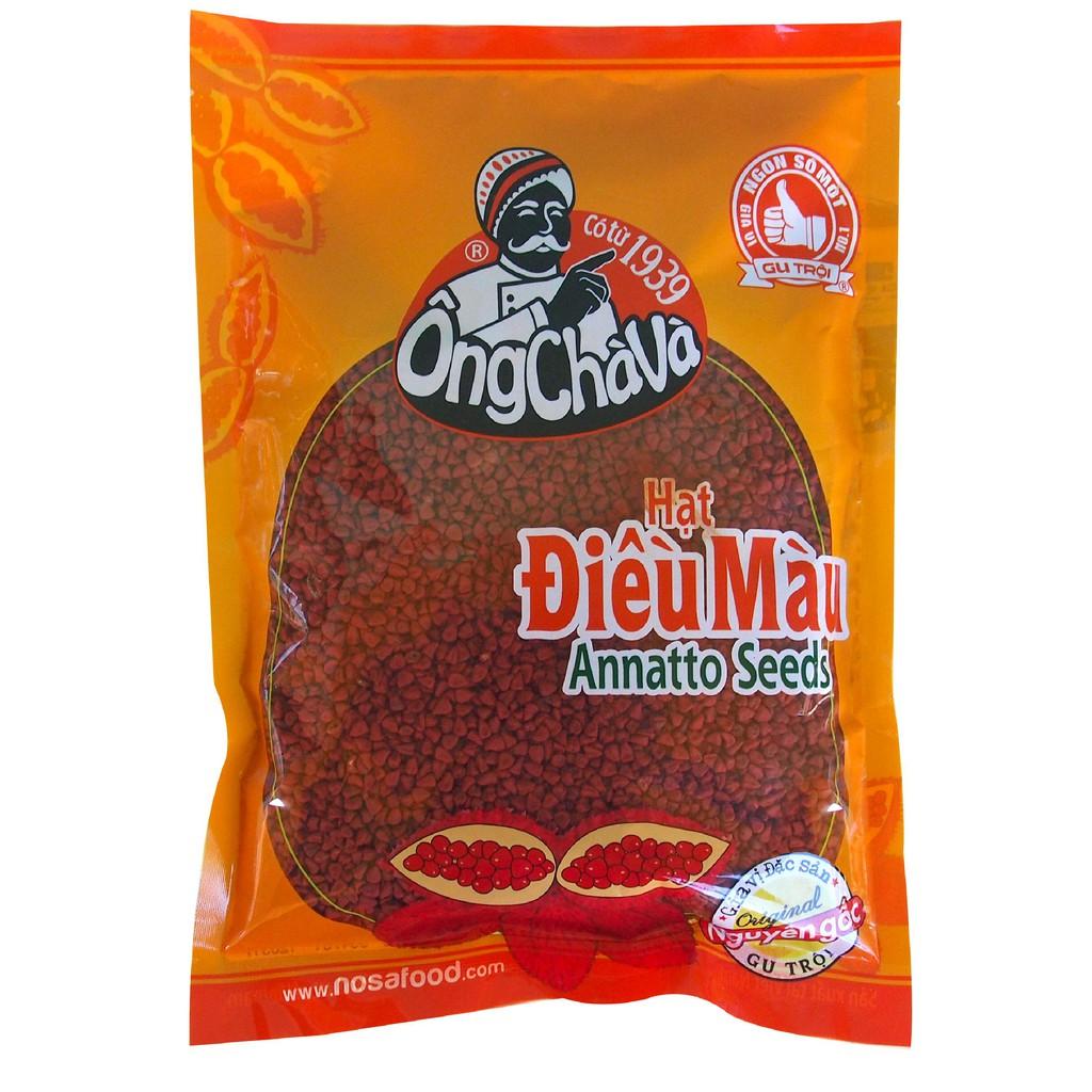 Combo 2 Túi Hạt Điều Màu Ông Chà Và 500gr (Annatto Seeds)