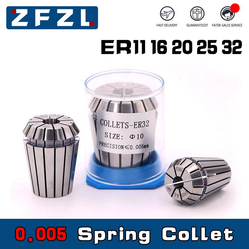 1PC ER11 ER16 ER20 ER25 ER32 AA UP CAO CẤP 0,005mm Máy Spring Collet Máy Spindle CNC Trung tâm gia công CNC CNC