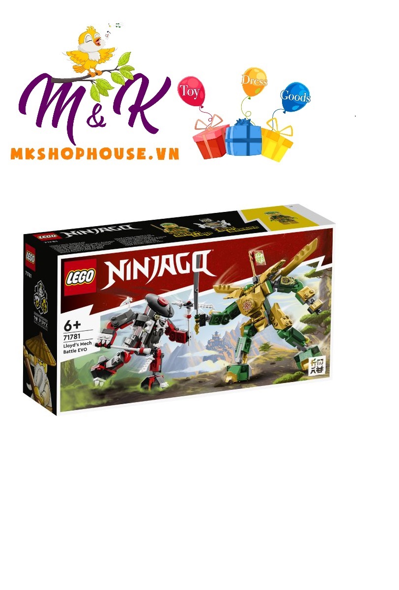 LEGO Ninjago 71781 Chiến Giáp Tiến Hóa Của Lloyd (223 Chi Tiết)