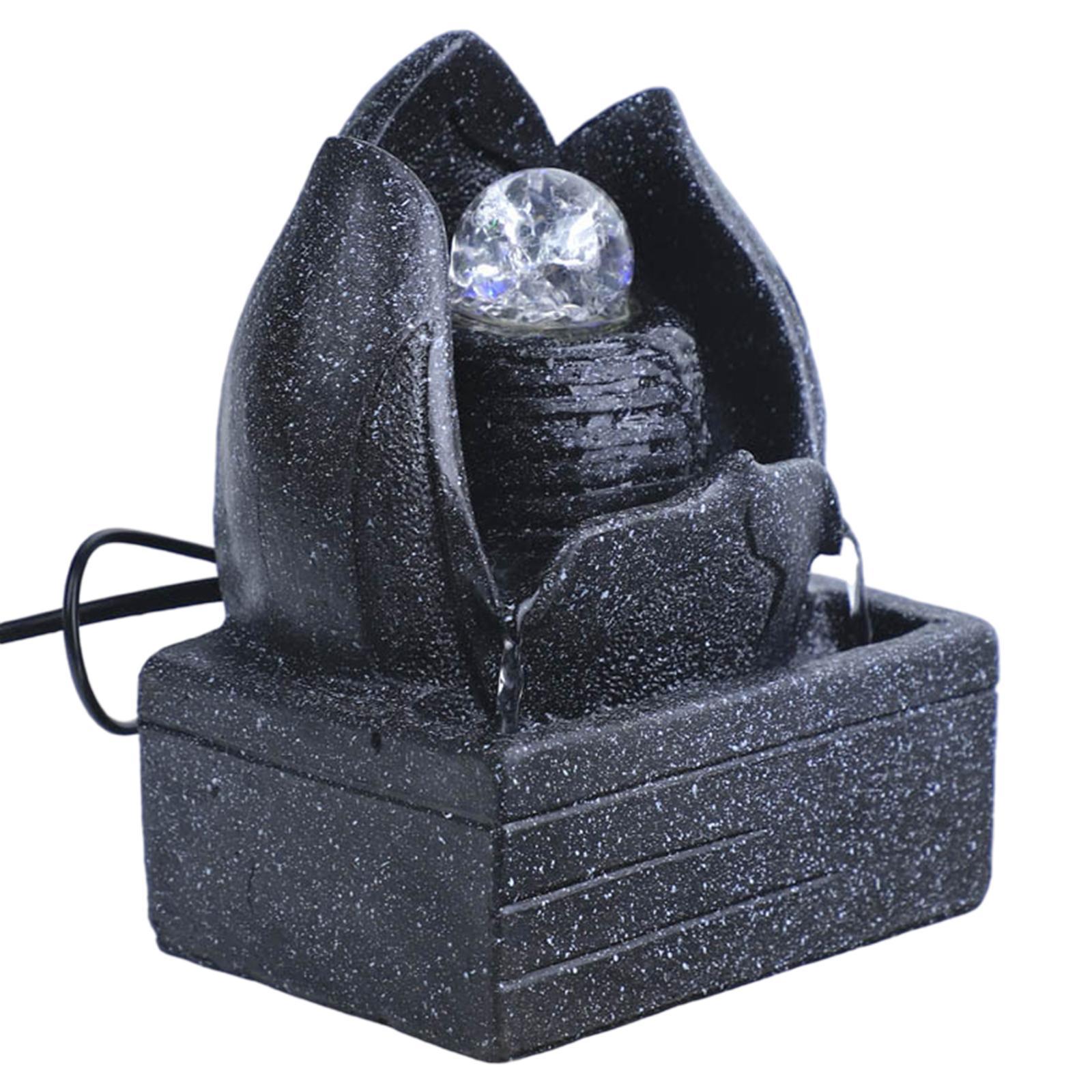 Fountain Waterfall Sculptures Relaxation for Entryway Decoration