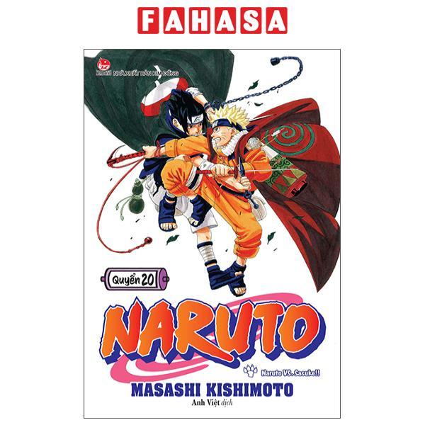 Sách - Naruto - Tập 20 - Naruto Vs. Sasuke!! (Tái Bản 2025)