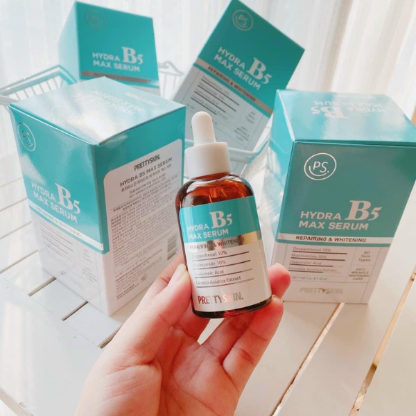 Serum B5 Multi Hydra Max Prettyskin giúp phục hồi dưỡng trắng  dành cho da dầu mụn, da khô 50ml