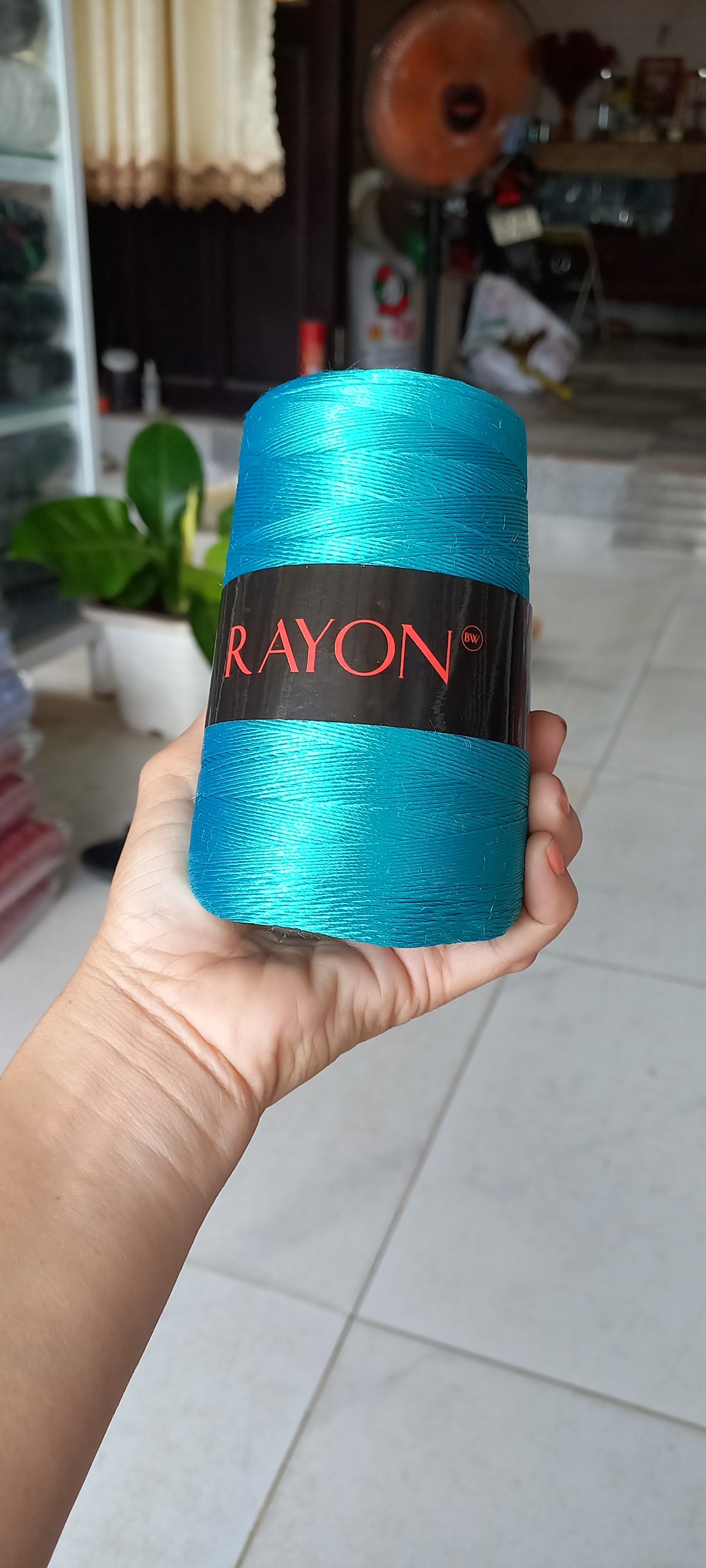 Sợi rayon dùng trong đan móc màu số 10