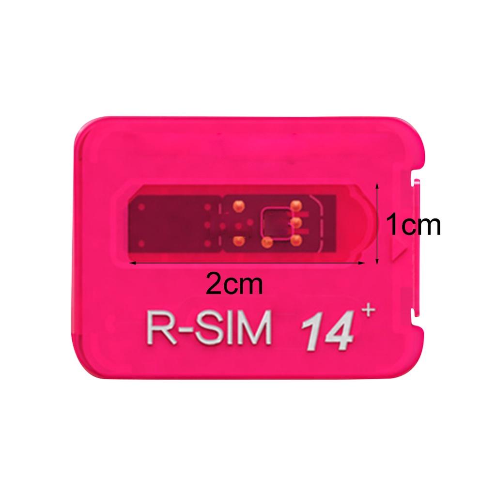 【ky】R-SIM14+ 4G Universal Smartphone RSIM Unlock Card with Eject Pin for iPhone