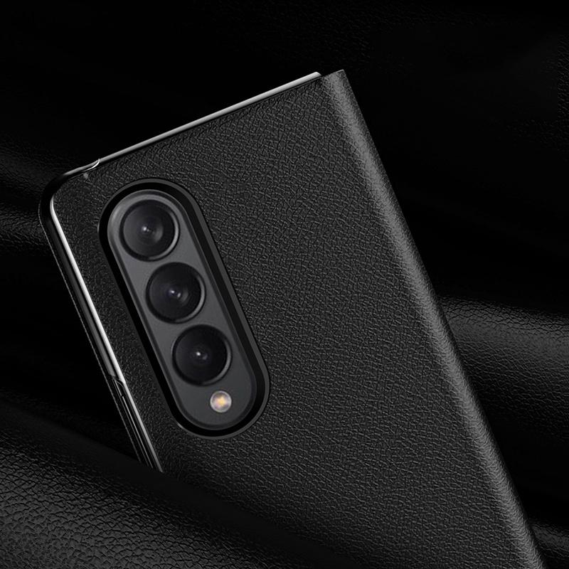 Bao Da Họa Tiết Thom Browne Cho Samsung Galaxy Z FOLD 5 / Z FOLD 4 / Z FOLD 3