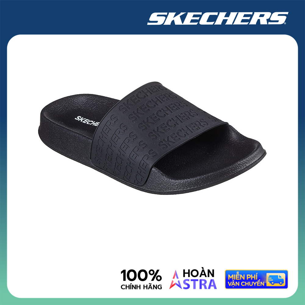 Skechers Nữ Dép Quai Ngang Cali Side Lines 2 - 8730070-BBK