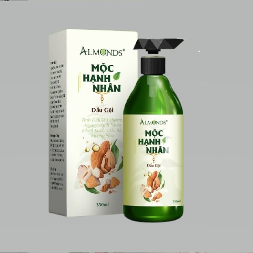 Dầu gội mộc hạnh nhân Almonds giảm rụng và kích thích mọc tóc 350ml