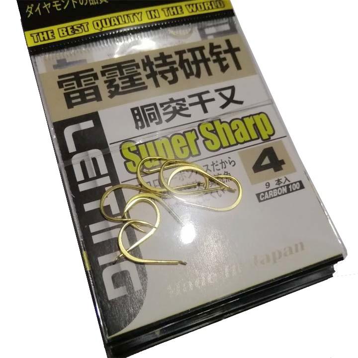Lưỡi Câu Cá Nhật Bản Super Sharp Lưỡi Câu Đài Siêu Cứng Siêu Bén LC17