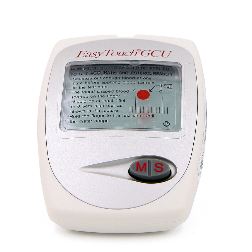 Máy đo đường huyết 3 trong 1 Rossmax Easy Touch GCU ET322| Đủ bộ 3 que thử đường huyết, cholesterol, acid uric