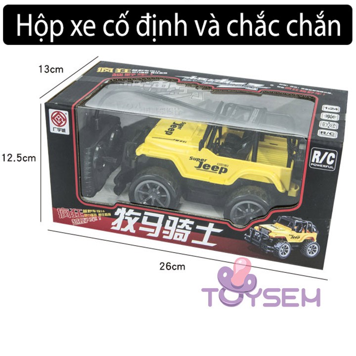 Xe điều khiển từ xa vượt địa hình có đèn led - Quà tặng sinh nhật cho bé