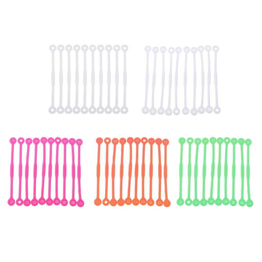 2x 10 Pieces Tennis Squash Racket Vibration Damper Shock Absorber Strips