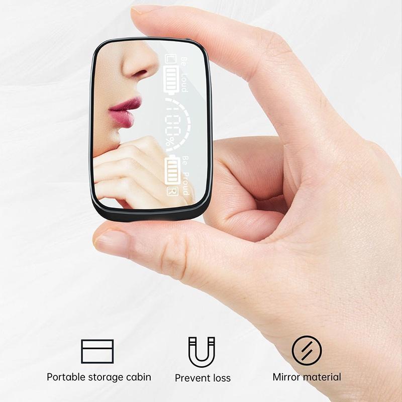 Tai Nghe Không Dây Bluetooth M9 IPX7 Chống Nước Giảm Tiếng Ồn Có Màn Hình LED Hiển Thị Cho Xiaomi iPhone Android