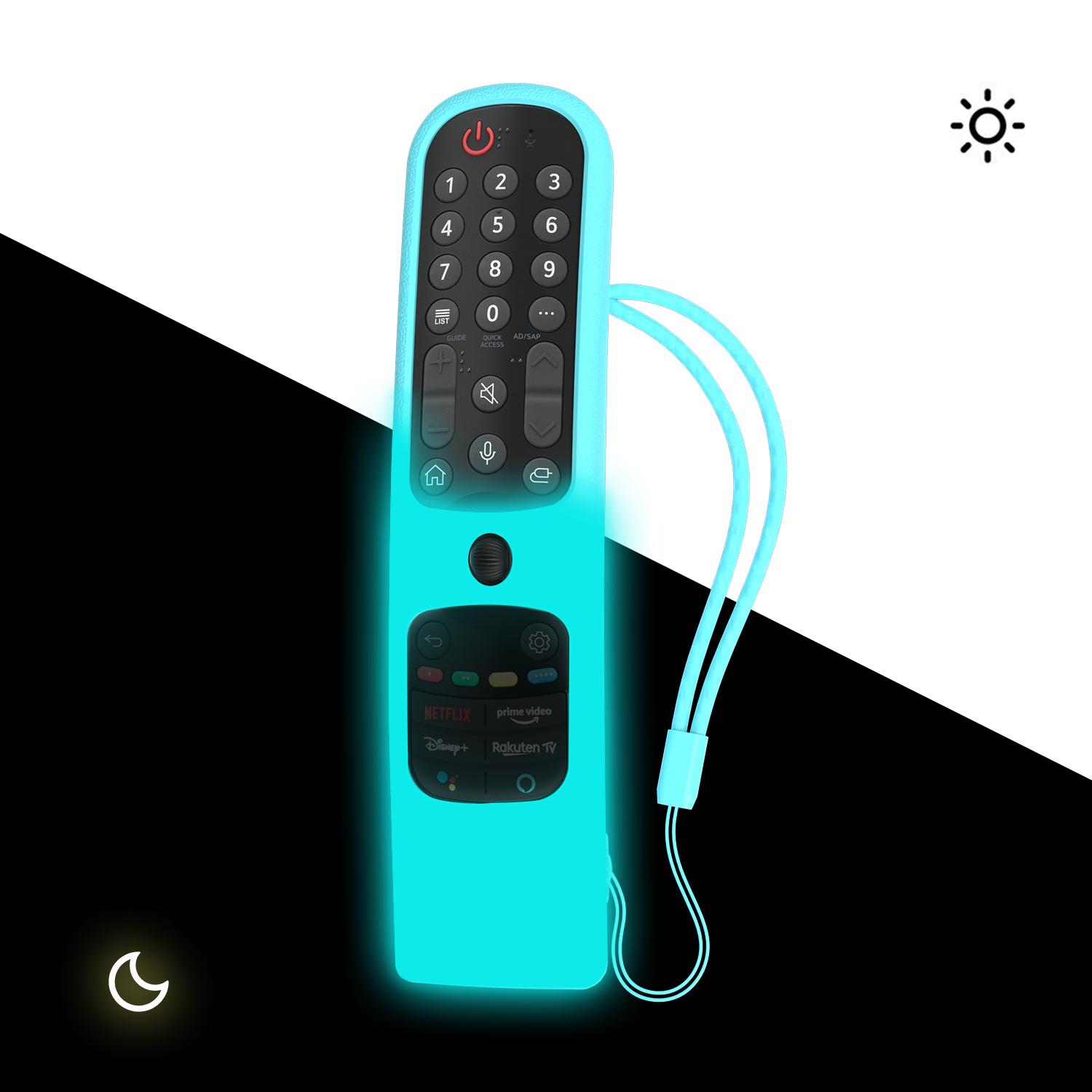 Sikai Ốp Lưng Dẻo Silicone Cho LG MR21GA MR21GC MR22GN MR22GA OLED QNED Điều Khiển Từ Xa TV Thông Minh Cho LG Magic Điều Khiển Từ Xa 2021