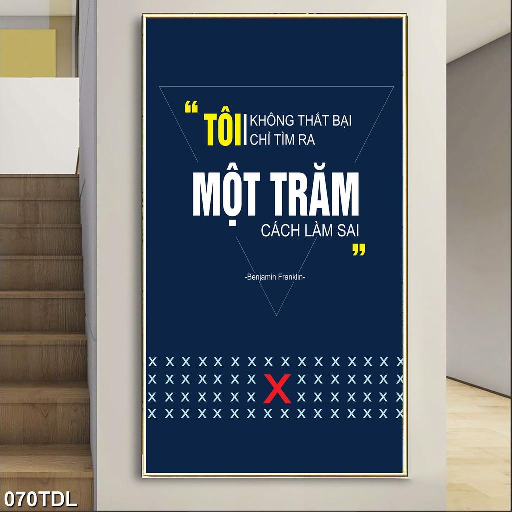 DECAL SLOGAN TRANG TRÍ VĂN PHÒNG SỐ 70