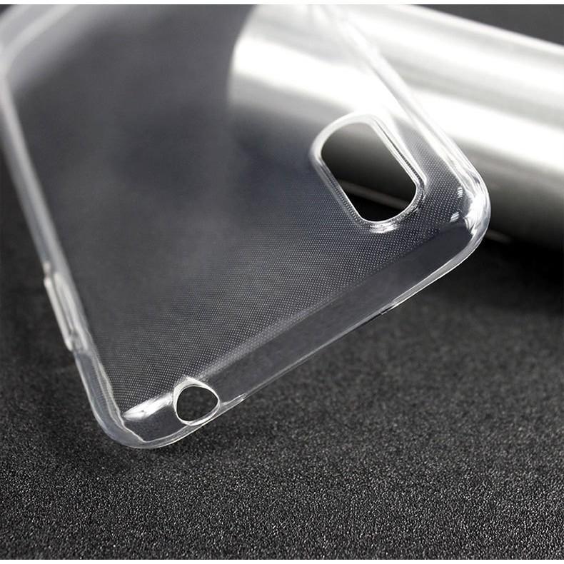 Ốp lưng dành cho Samsung Galaxy A01 Silicone dẻo trong suốt loại A+ siêu mỏng 0,5 mm