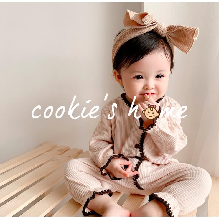 Body dài tay body ngủ không tất trắng cotton mùa hè cho bé sơ sinh đến 18 tháng