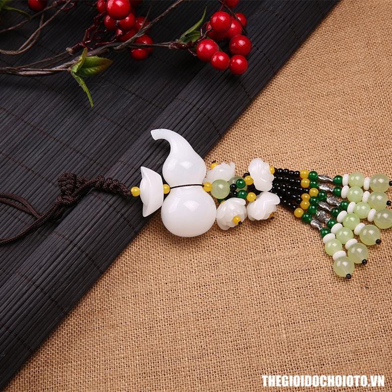 Dây Treo Hồ Lô Phong Thủy Có Nước Hoa Trang Trí Xe ô Tô