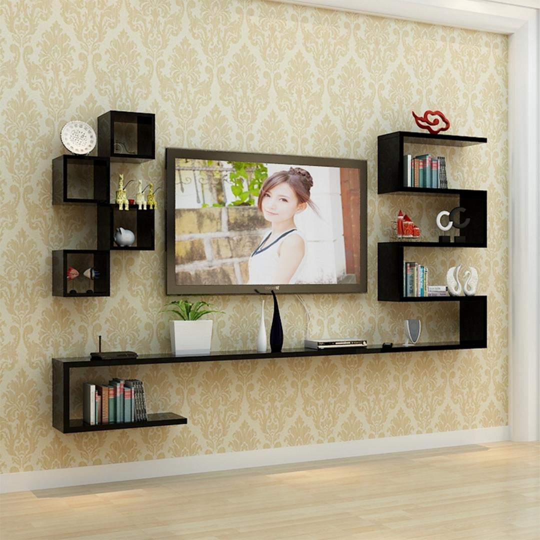 Kệ Tivi gỗ hiện đại SMLIFE Troydan | Gỗ MDF dày 17mm chống ẩm | D240xR20xC150cm