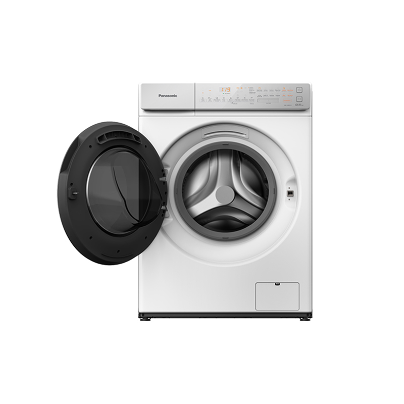 Máy Giặt Cửa Trước Panasonic 10,5 Kg NA-V105FC1WV - Sấy Diệt khuẩn 99% - Cảm Biến Thông Minh - Hàng Chính Hãng (Trắng)