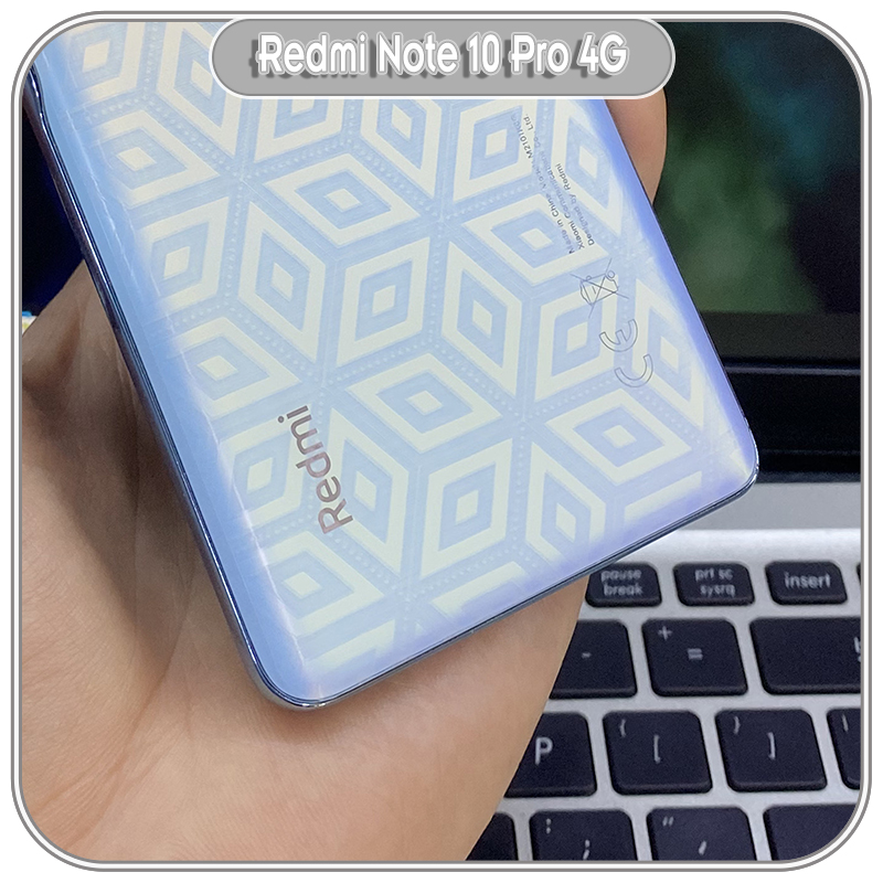 Miếng dán PPF mặt sau trong 3D Khối Rubik cho Xiaomi Redmi Note 10 Pro 4G