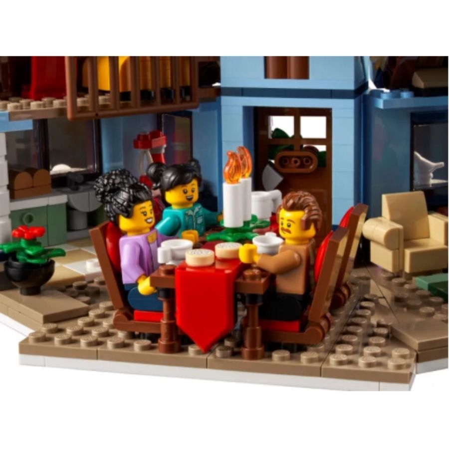 BỘ LẮP RÁP LEGO ADULTS 10293 CHUYẾN GHÉ THĂM CỦA ÔNG GIÀ NOEL