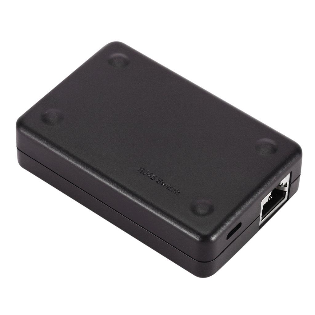 Mini Network Switch 2 Port Desktop Internet   Housing Switcher