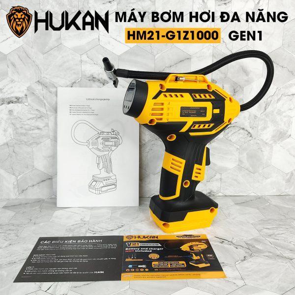 THÂN MÁY BƠM HƠI ĐA NĂNG PIN 21V BODY HK-Z1000 HUKAN - HÀNG CHÍNH HÃNG